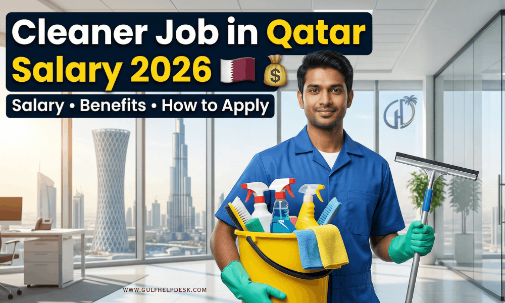 Housekeeping Cleaner Salary in Qatar 2026