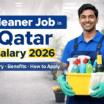 Cleaner Job in Qatar Salary 2026
