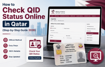 How to Check QID Status Online in Qatar using MOI portal