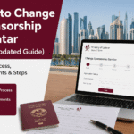 How to change sponsorship in Qatar step by step process