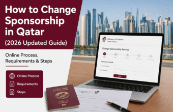 How to change sponsorship in Qatar step by step process