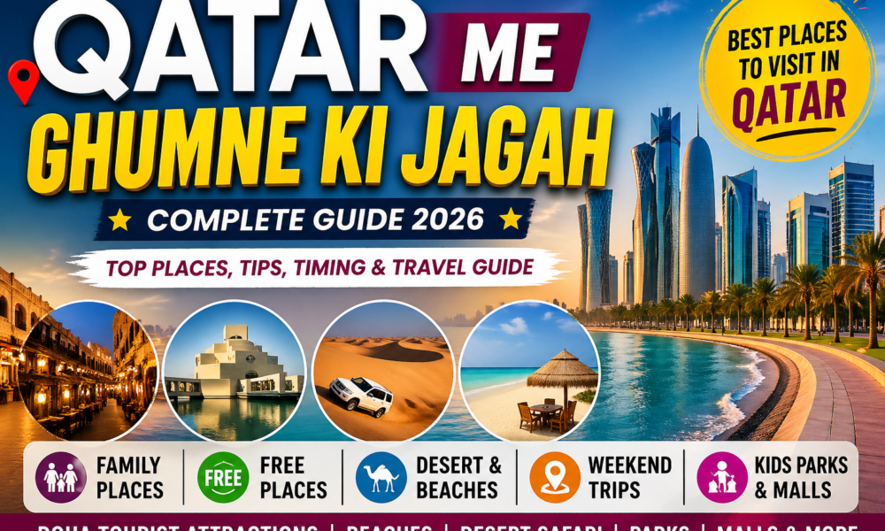 Qatar me ghumne ki jagah complete guide 2026
