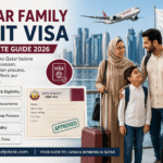 कतर में फैमिली विजिट वीज़ा कैसे अप्लाई करें? (2026 की पूरी जानकारी) Qatar Family Visit Visa
